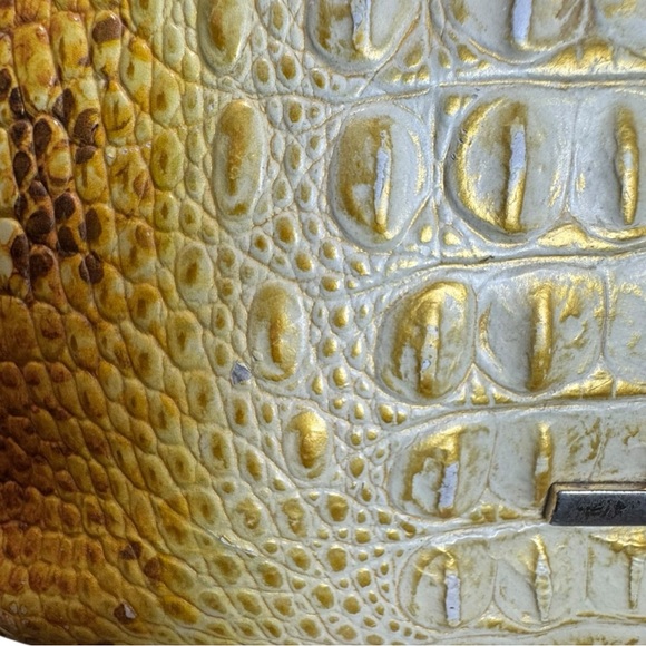 Brahmin Katie Crossbody Canary Yellow Ombré Bag - Picture 15 of 15